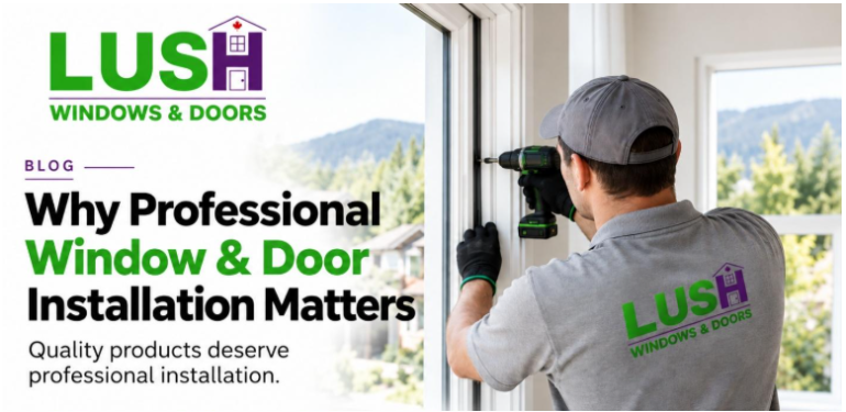 Professional Window & Door Installation in Metro Vancouver | Why It Matters?