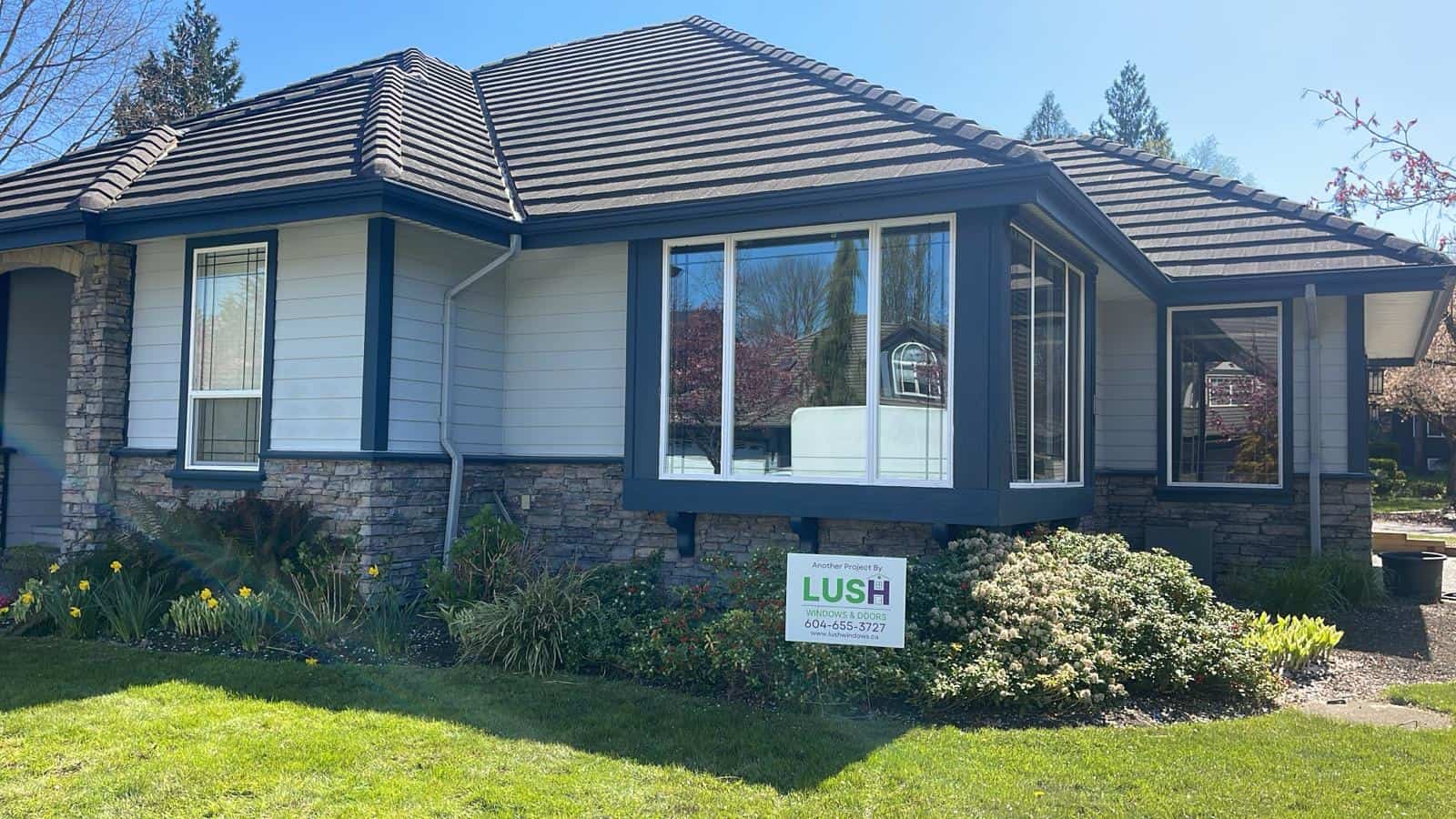 Full house window upgrade in Maple Ridge featuring custom designs